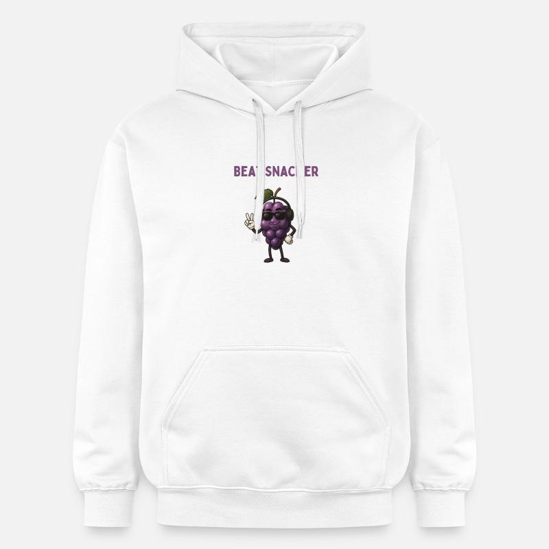 Casques Beat Snacker Grape - Sweat à capuche Softstyle® Gildan Unisexe - blanc