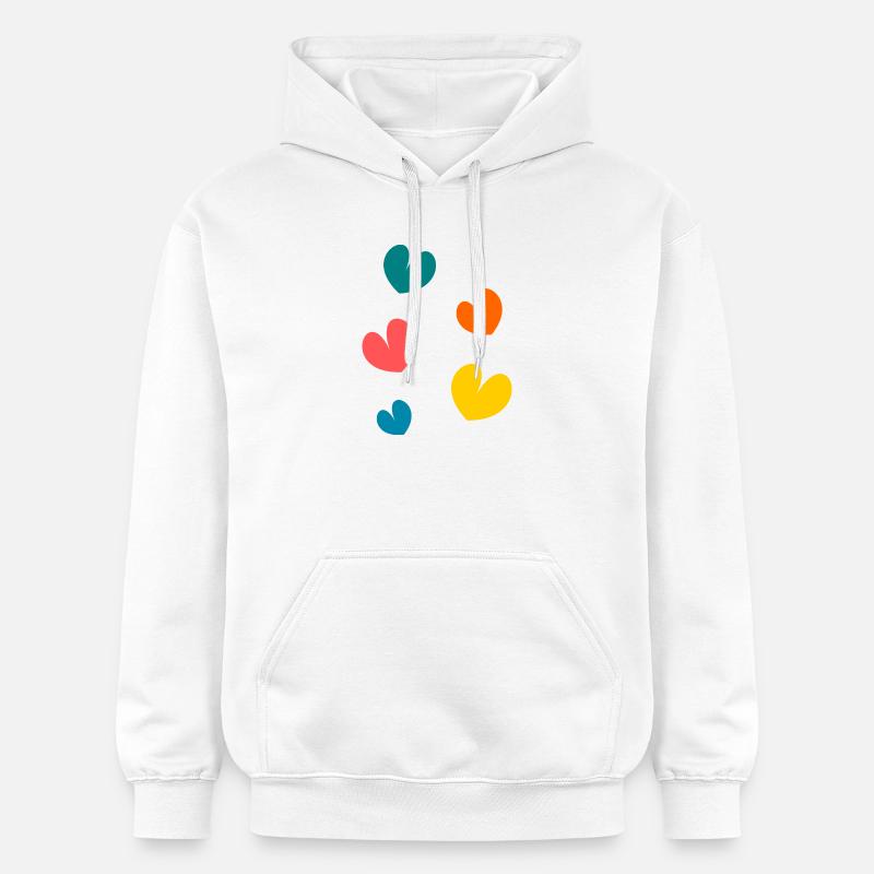 MERCI. MAÎTRESSE. MAÎTRE. MERCI MAÎTRESSE - Sweat à capuche Softstyle® Gildan Unisexe - blanc