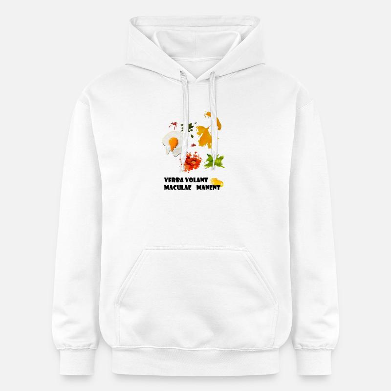 taches - Sweat à capuche Softstyle® Gildan Unisexe - blanc