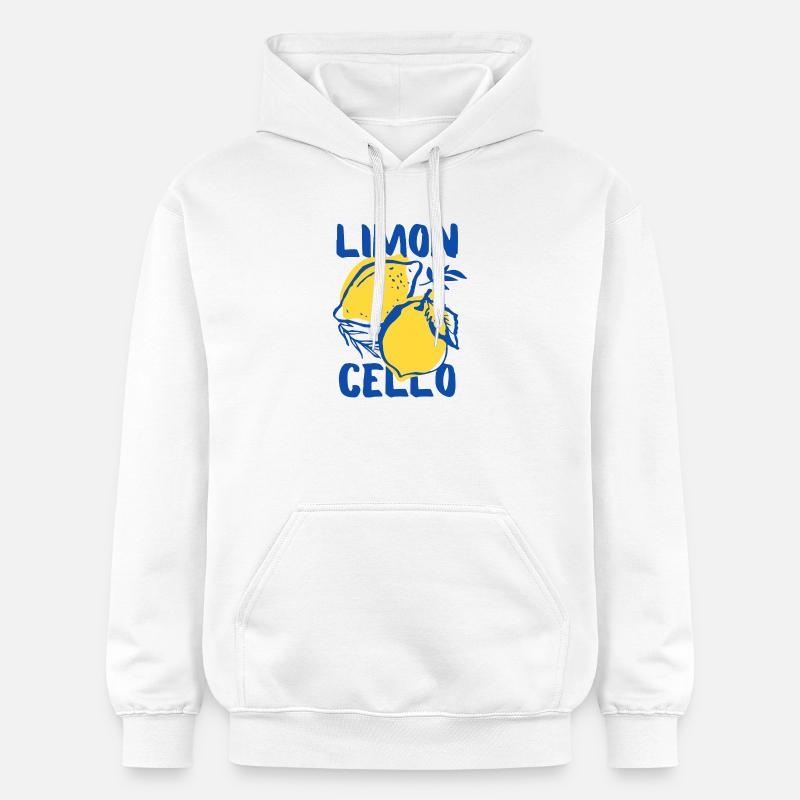 Limoncello - Sweat à capuche Softstyle® Gildan Unisexe - blanc