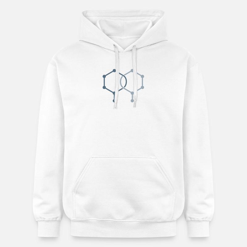 Décalage d’isomères – Conception chimique - Sweat à capuche Softstyle® Gildan Unisexe - blanc