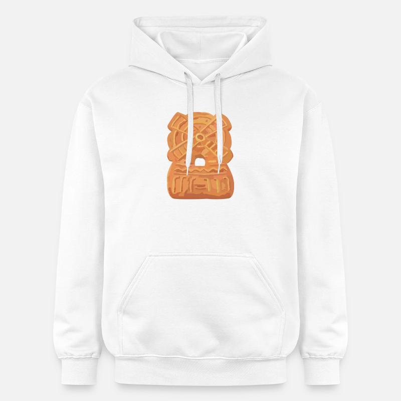 Moulin à spéculoos - Sweat à capuche Softstyle® Gildan Unisexe - blanc