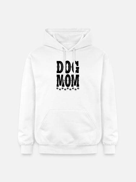 Mère de chiens - Sweat à capuche Softstyle® Gildan Unisexe - blanc