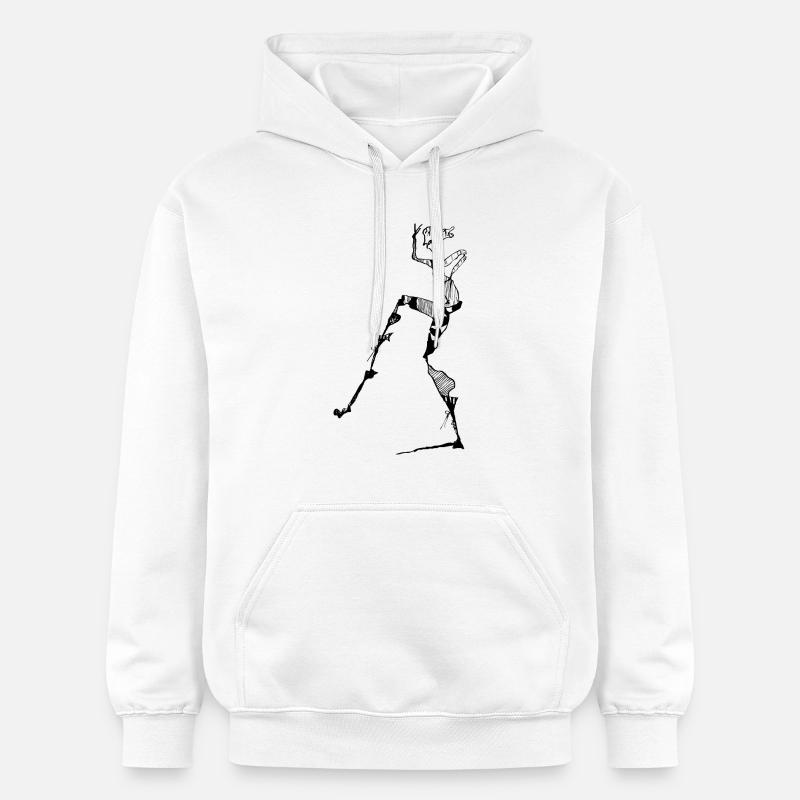 Étranger - Sweat à capuche Softstyle® Gildan Unisexe - blanc