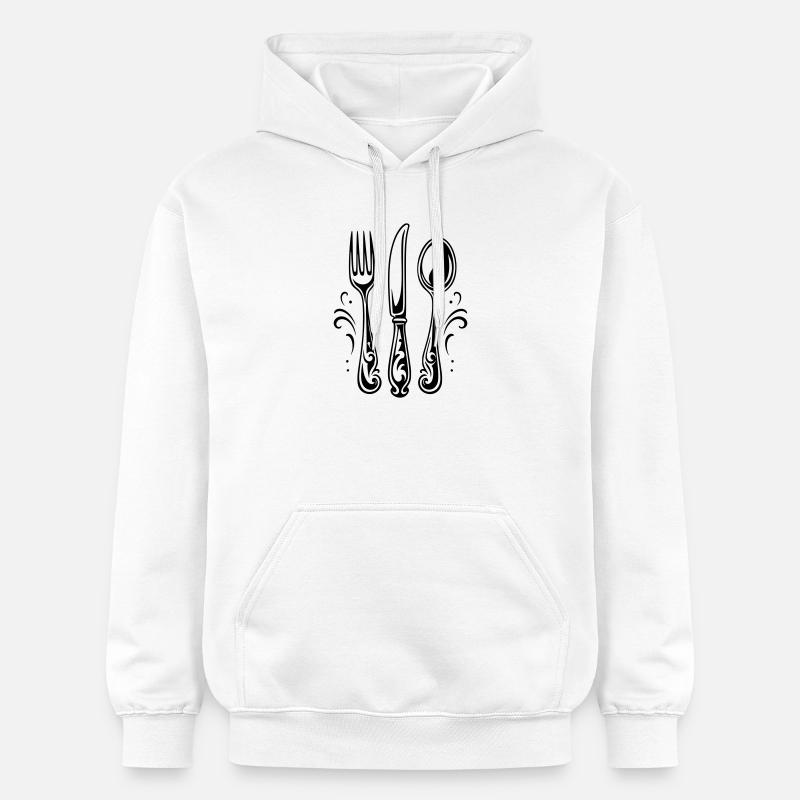 couverts de table - Sweat à capuche Softstyle® Gildan Unisexe - blanc