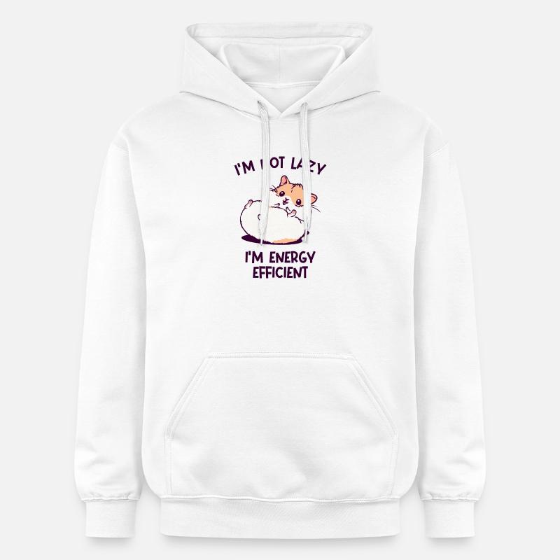 Hamster Cuddly Toy Pets Déclaration Pet - Sweat à capuche Softstyle® Gildan Unisexe - blanc
