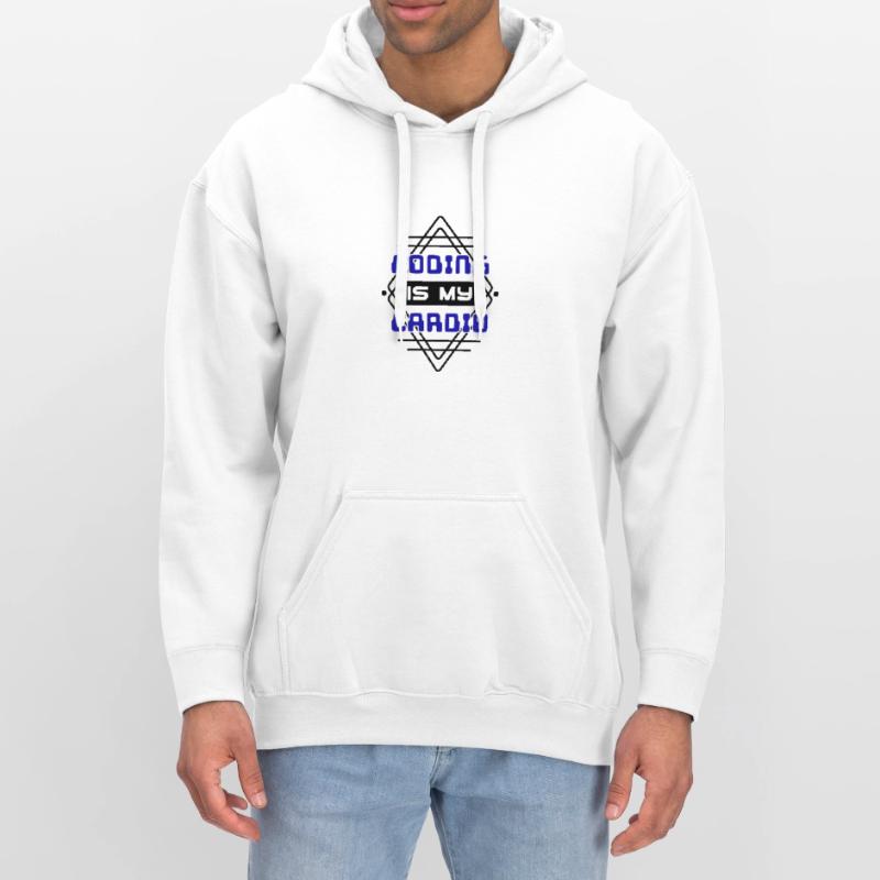 Cool Saying Developer Coden Programmer Code Gildan Unisex Softstyle® Midweight Hoodie