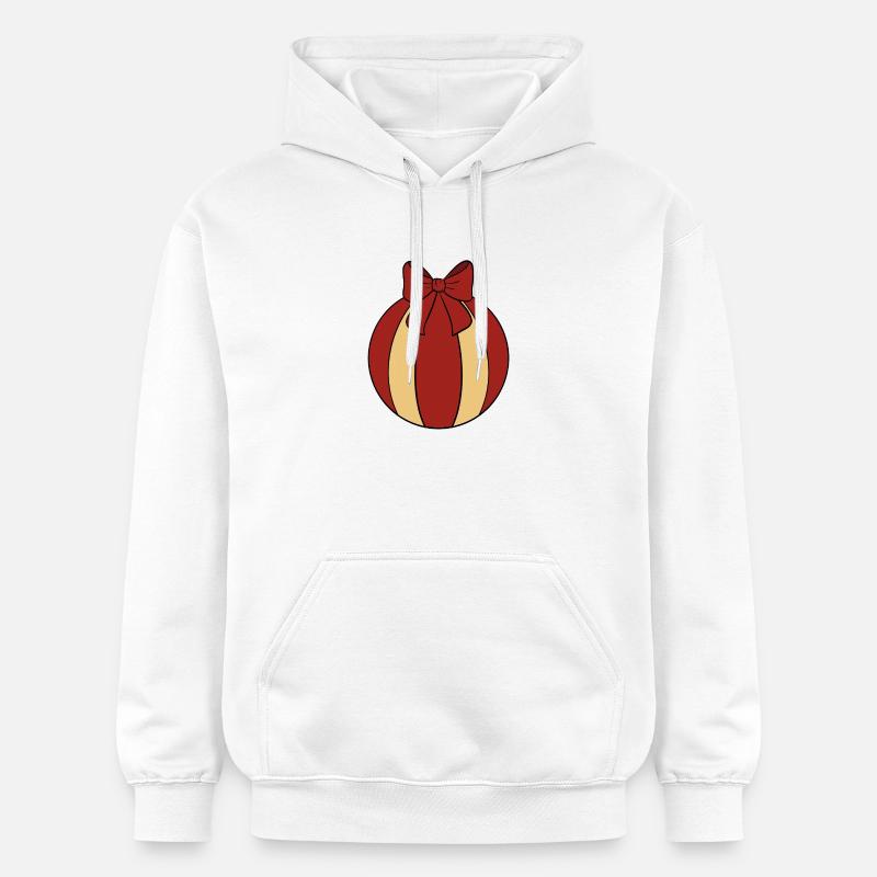Weihnachtskugel  - Gildan Unisex Softstyle® Midweight Hoodie - Weiß