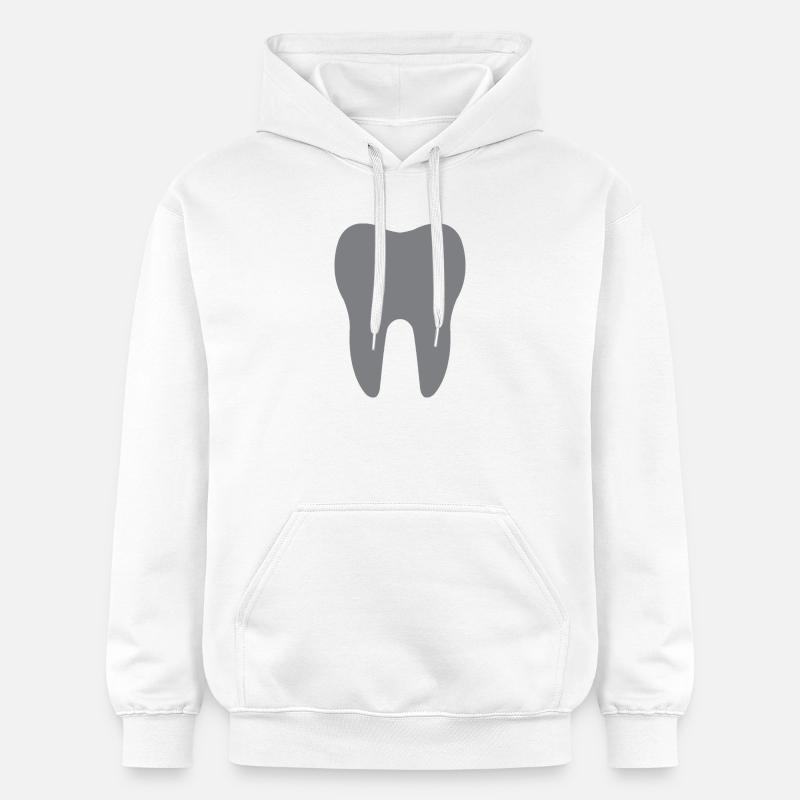 Dent - Sweat à capuche Softstyle® Gildan Unisexe - blanc