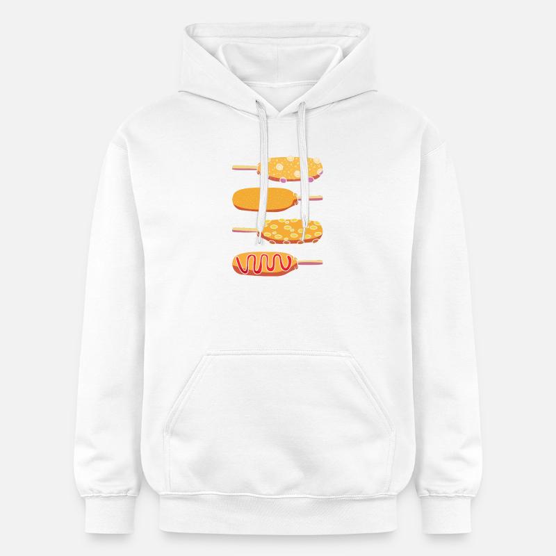 Chien de maïs - Sweat à capuche Softstyle® Gildan Unisexe - blanc