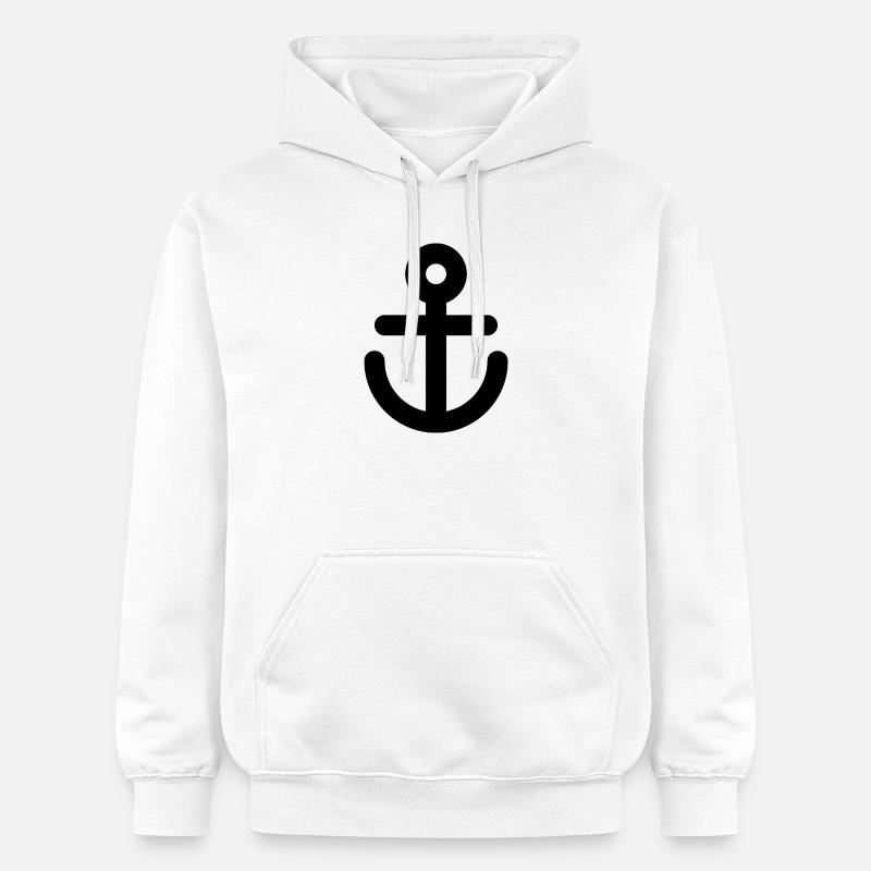 Voile - Sweat à capuche Softstyle® Gildan Unisexe - blanc