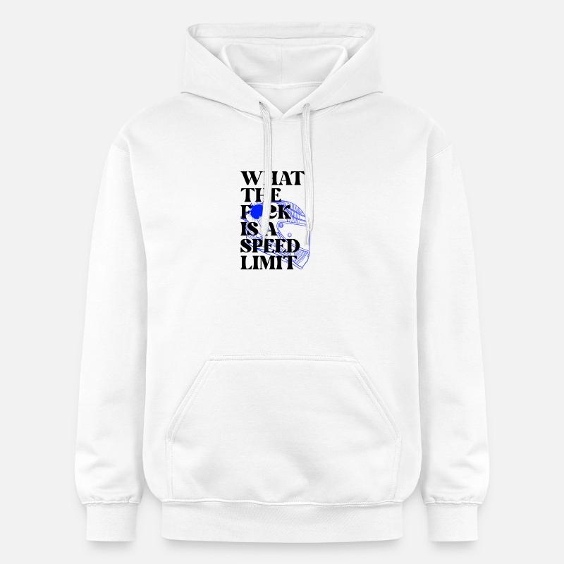 Voiture - Sweat à capuche Softstyle® Gildan Unisexe - blanc