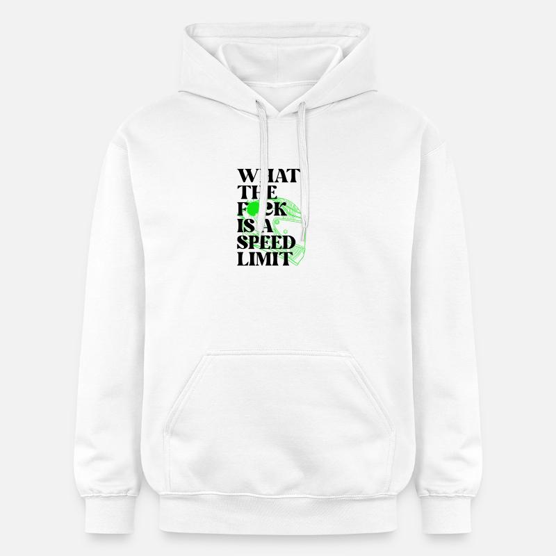 Voiture - Sweat à capuche Softstyle® Gildan Unisexe - blanc