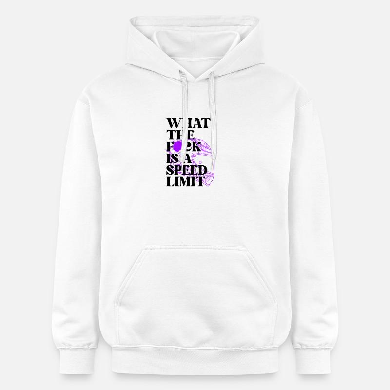 Voiture - Sweat à capuche Softstyle® Gildan Unisexe - blanc
