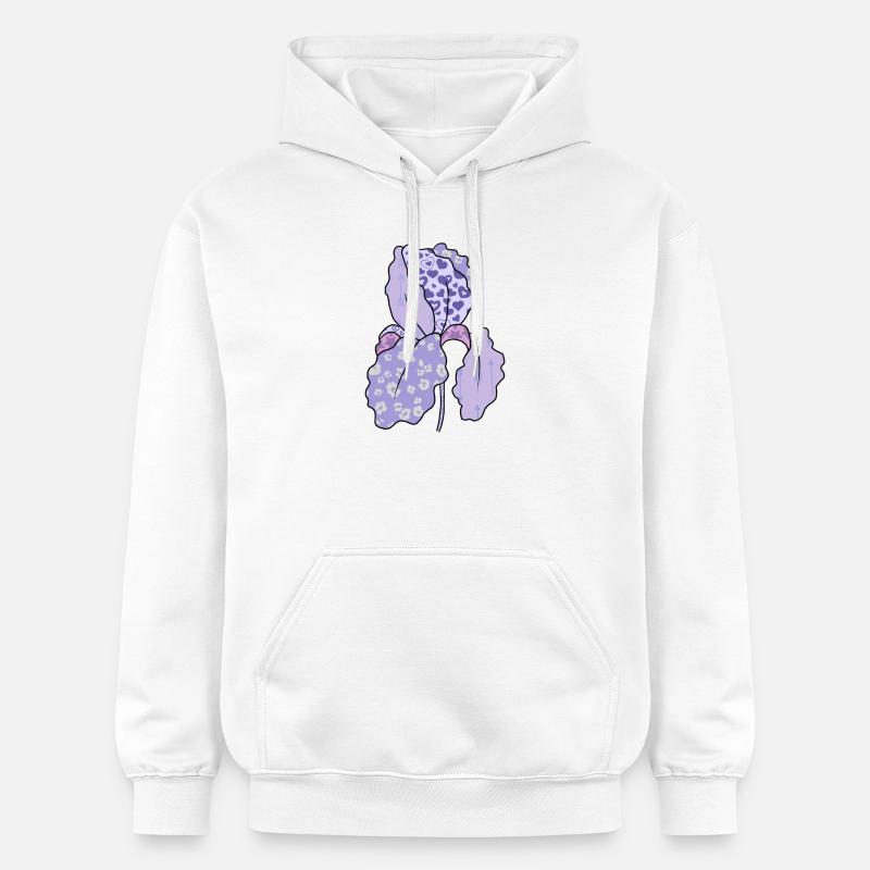 Bunte_Iris - Sweat à capuche Softstyle® Gildan Unisexe - blanc