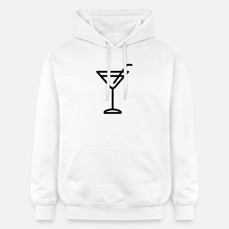 cocktail - Sweat à capuche Softstyle® Gildan Unisexe - blanc