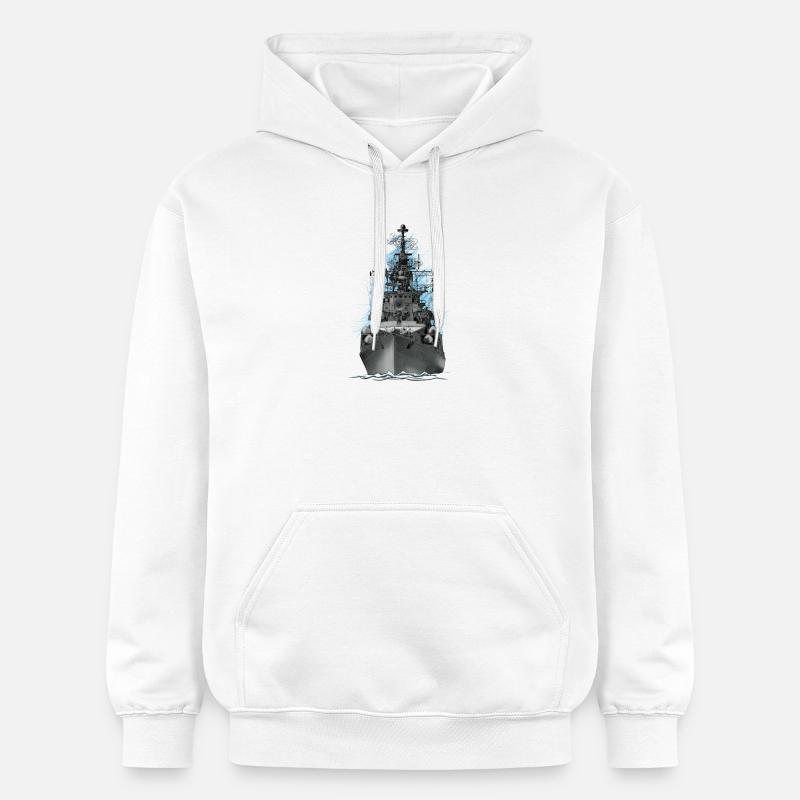 Ship - Sweat à capuche Softstyle® Gildan Unisexe - blanc