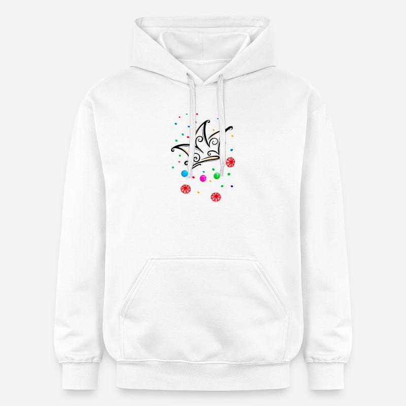 Fool’s Cap Candy Camel - Sweat à capuche Softstyle® Gildan Unisexe - blanc