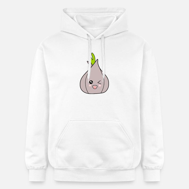 Carnaval, Carnaval, costume, oignon, ail - Sweat à capuche Softstyle® Gildan Unisexe - blanc
