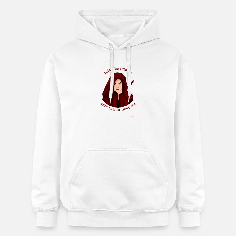 Tuez le Petit Chaperon Rouge - Sweat à capuche Softstyle® Gildan Unisexe - blanc