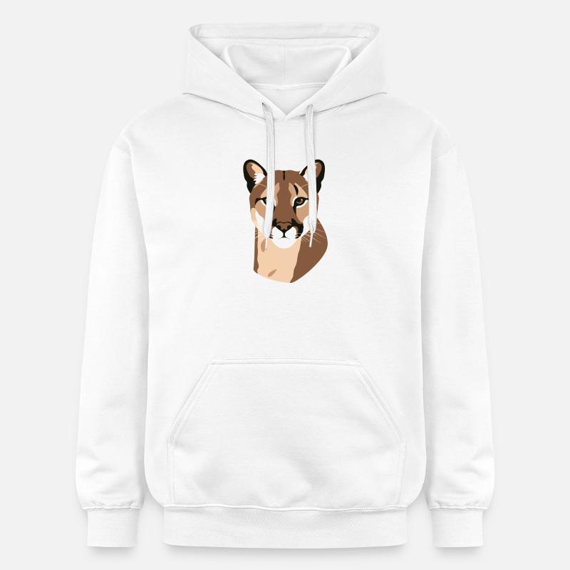 Berglöwe - Sweat à capuche Softstyle® Gildan Unisexe - blanc
