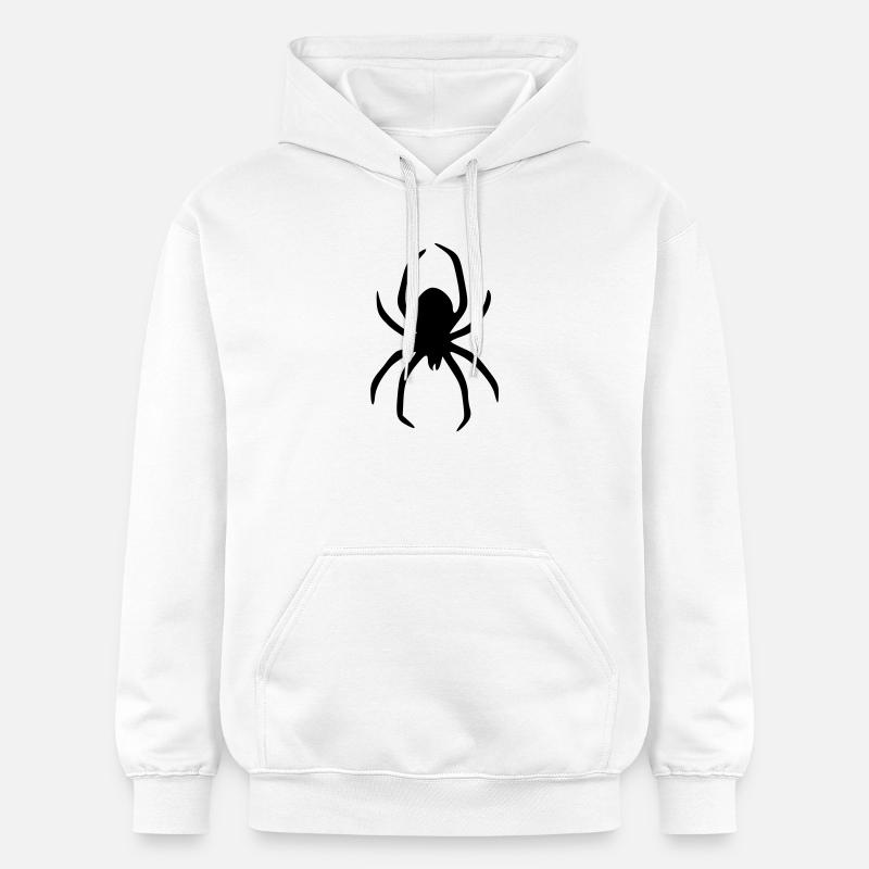spider - Sweat à capuche Softstyle® Gildan Unisexe - blanc