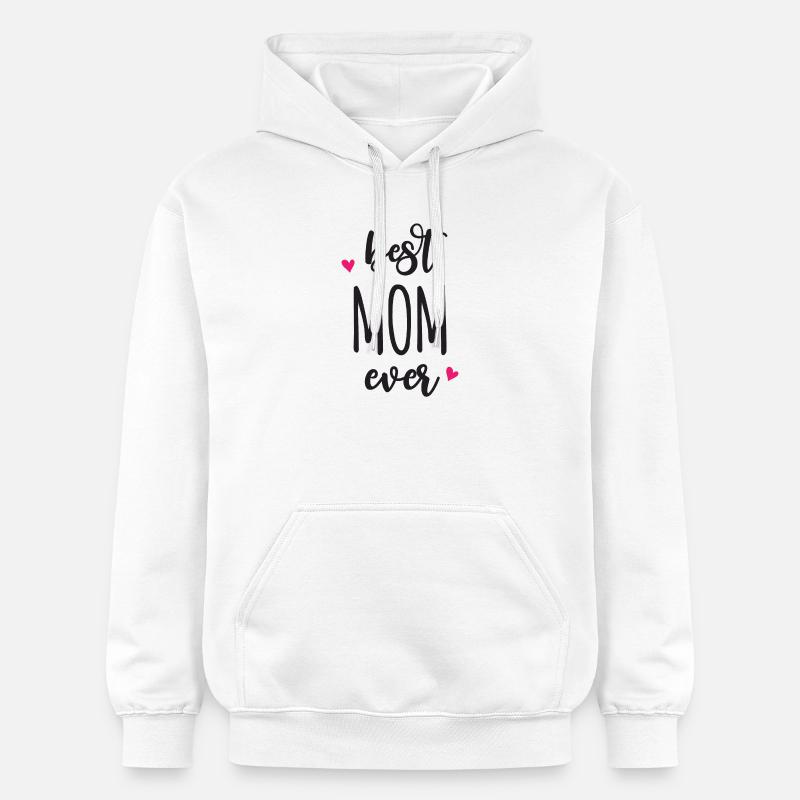 Beste Mutter aller Zeiten - Gildan Unisex Softstyle® Midweight Hoodie - Weiß