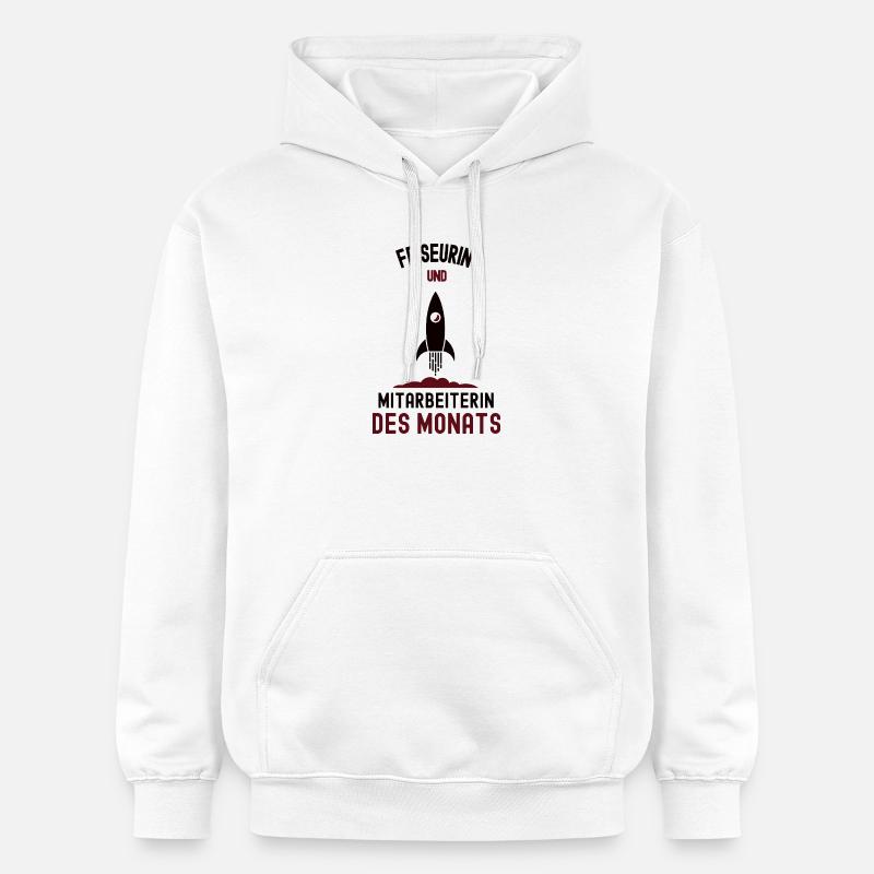 Employé du mois Coiffeur Coiffeur - Sweat à capuche Softstyle® Gildan Unisexe - blanc