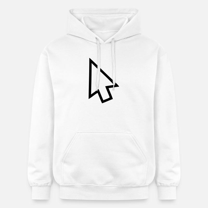 Flèche - Sweat à capuche Softstyle® Gildan Unisexe - blanc