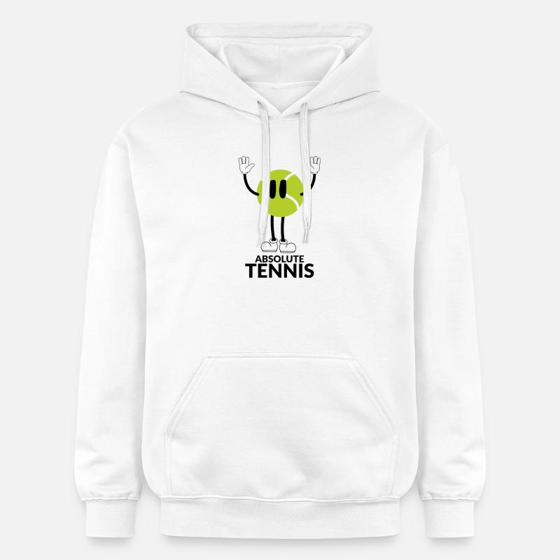Absolute Tennis - Sweat à capuche Softstyle® Gildan Unisexe - blanc