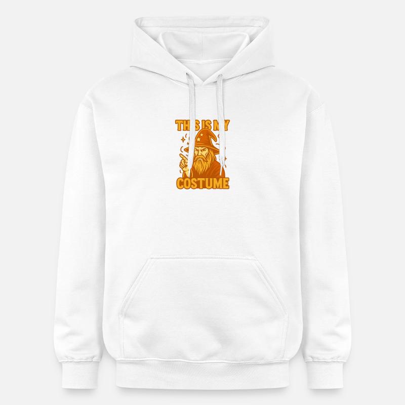C’est mon costume - Sweat à capuche Softstyle® Gildan Unisexe - blanc
