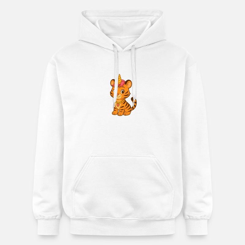 3fb915ee-0d84-48d6-9a40-e3549cd1dbd6 - Sweat à capuche Softstyle® Gildan Unisexe - blanc