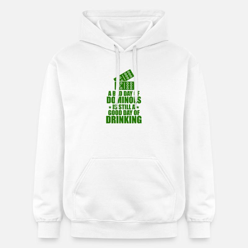 Conception de domino - Sweat à capuche Softstyle® Gildan Unisexe - blanc