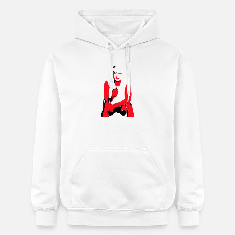 Frère - Sweat à capuche Softstyle® Gildan Unisexe - blanc