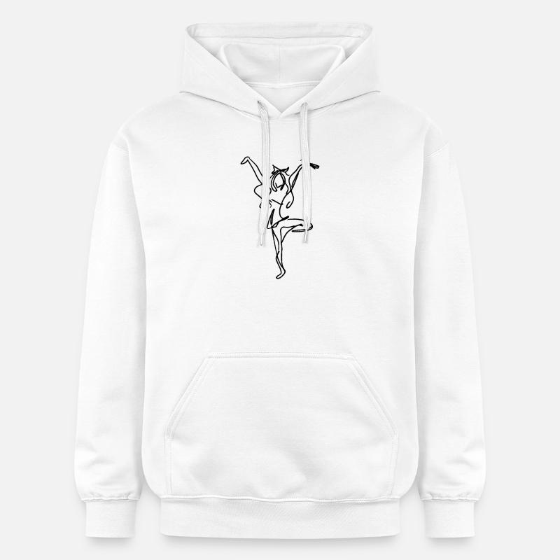 cheerleader - Sweat à capuche Softstyle® Gildan Unisexe - blanc