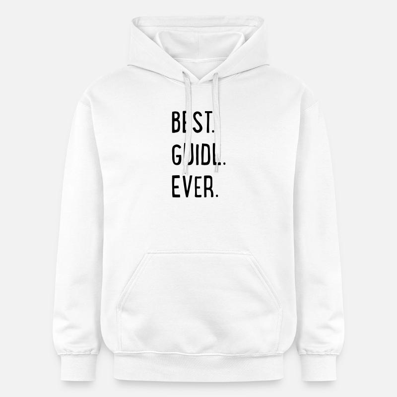 BEST GUIDE EVER - Sweat à capuche Softstyle® Gildan Unisexe - blanc