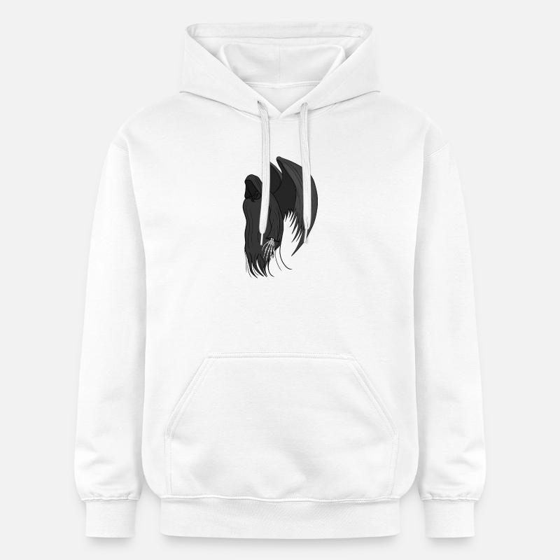 La mort vous attend - Sweat à capuche Softstyle® Gildan Unisexe - blanc