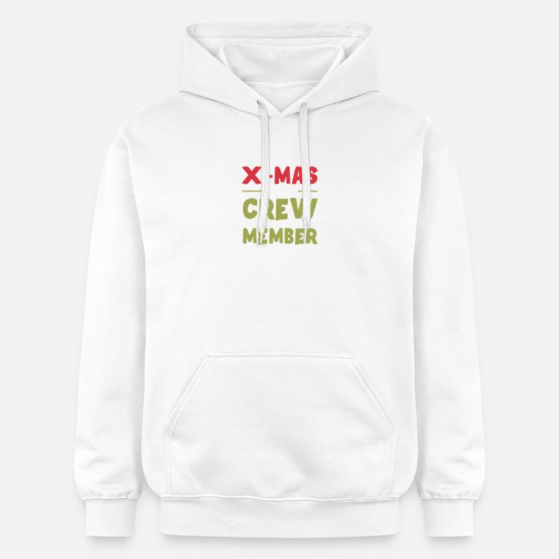 Membre de l’équipage de Noël - Sweat à capuche Softstyle® Gildan Unisexe - blanc