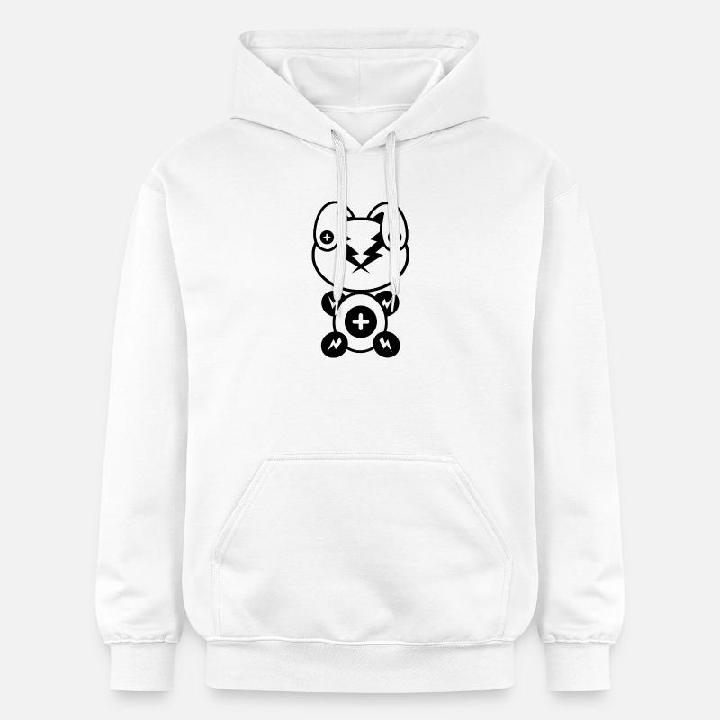Plush : Plushy - Sweat à capuche Softstyle® Gildan Unisexe - blanc