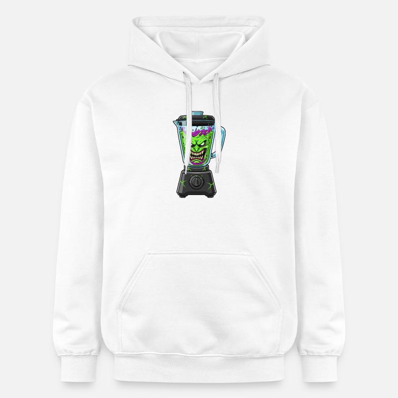 Mélangeur de légumes flippant - Sweat à capuche Softstyle® Gildan Unisexe - blanc