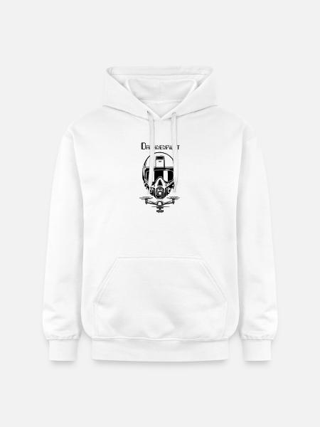 Drohnenpilot 5 - Gildan Unisex Softstyle® Midweight Hoodie - Weiß