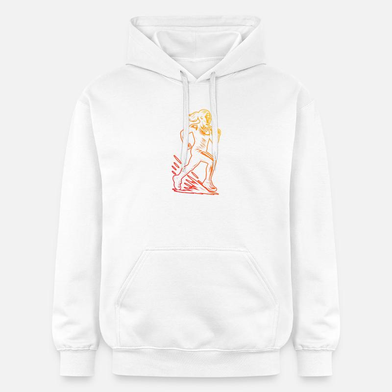 Déclaration pour toutes les races - Sweat à capuche Softstyle® Gildan Unisexe - blanc