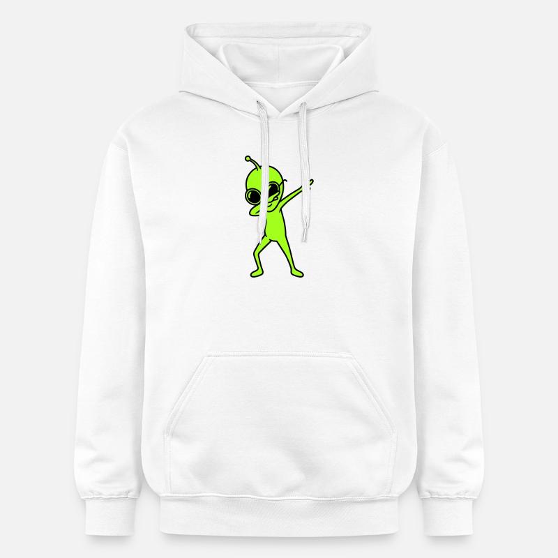 Alien Dab - Sweat à capuche Softstyle® Gildan Unisexe - blanc