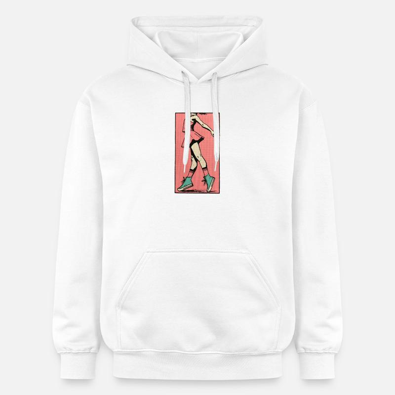 Danseuse #11 - Sweat à capuche Softstyle® Gildan Unisexe - blanc