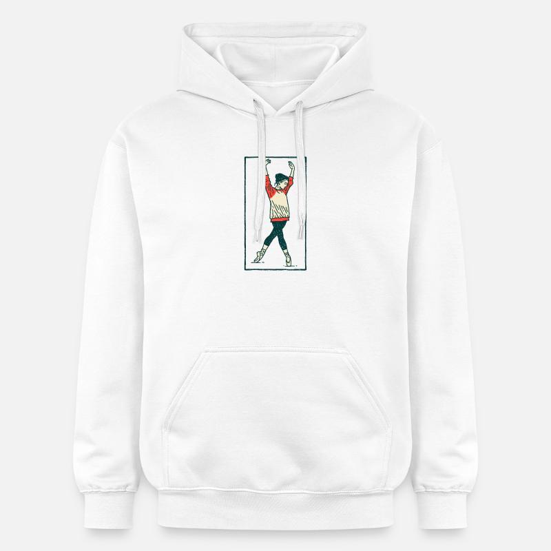 Danseuse #18 - Sweat à capuche Softstyle® Gildan Unisexe - blanc