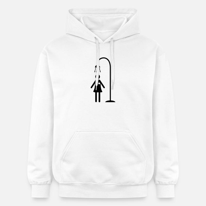 douche - Sweat à capuche Softstyle® Gildan Unisexe - blanc