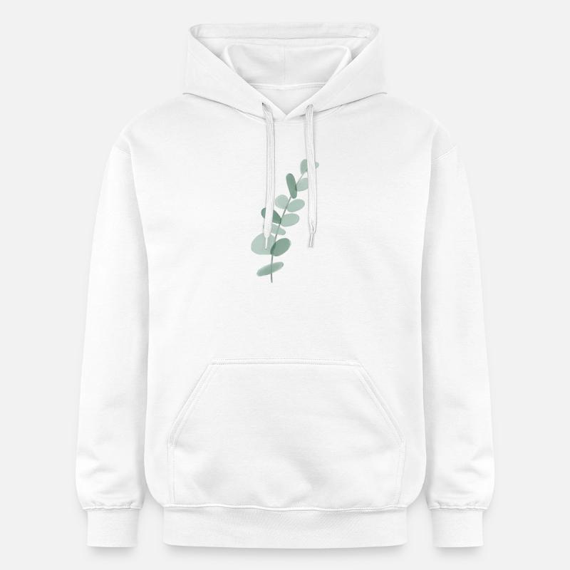 Eucalyptus - Sweat à capuche Softstyle® Gildan Unisexe - blanc