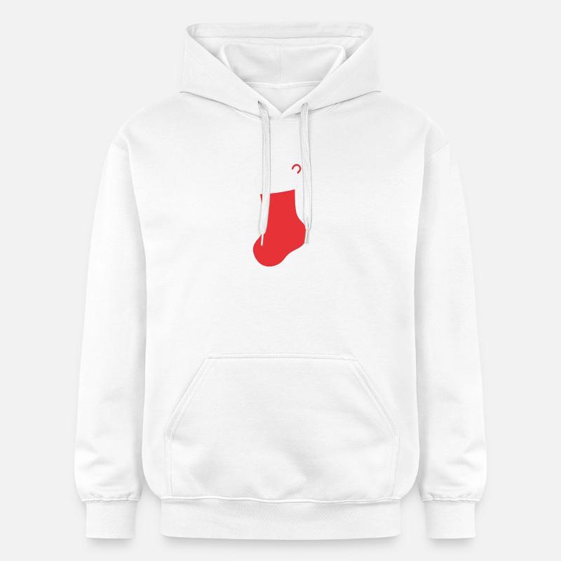 Noël de Noël - Sweat à capuche Softstyle® Gildan Unisexe - blanc
