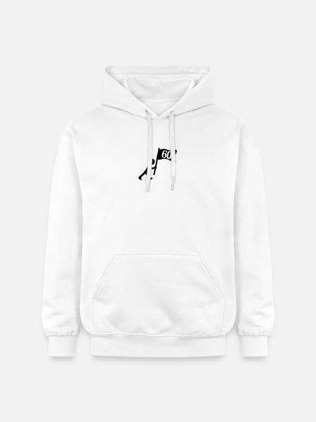 60 years anniversary - Gildan Unisex Softstyle® Midweight Hoodie - white