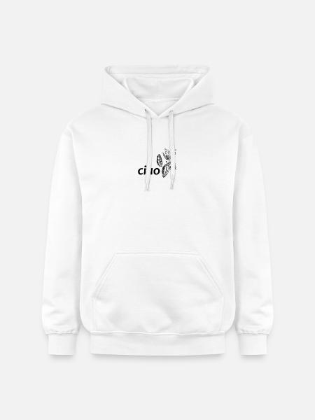 ciao kakao - Gildan Unisex Softstyle® Midweight Hoodie - Weiß